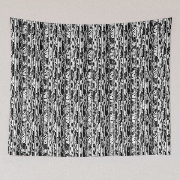 Item preview, Modern Hatching in Dynamic Waves designed and sold by MidArtForge.