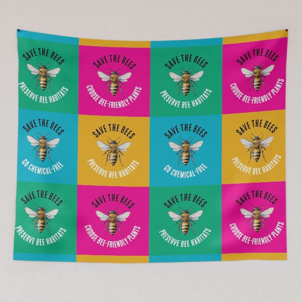Item preview, Save the Bees Sticker Set designed and sold by tanjica.