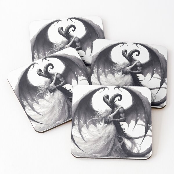 Item preview, Dance between Demon and Angel designed and sold by GalleryBrisArt.