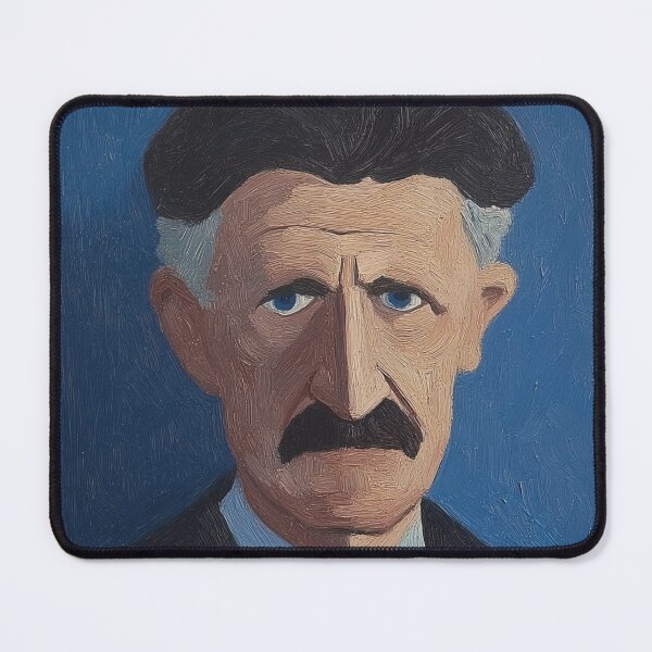 Item preview, George Orwell | Post-impressionist painting style designed and sold by ComicsFactory.
