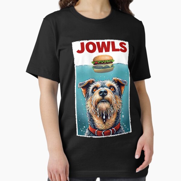 Item preview, Funny Australian Terrier and Hamburger Parody Jowls Dog Lover designed and sold by Kimberley King Art  King Art.