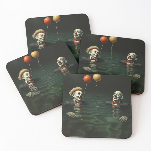 Item preview, Drowning clowns designed and sold by Terry Collett.