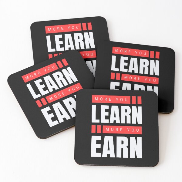 Item preview, More you learn more you earn designed and sold by aipolohu.