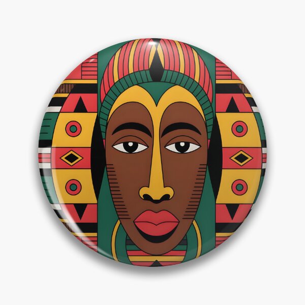 Item preview, Futuristic African Pattern/Prints designed and sold by FOBISPLACE.