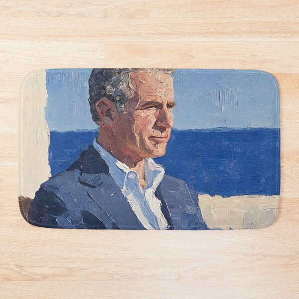 Item preview, George W. Bush | Post-impressionist painting style designed and sold by ComicsFactory.