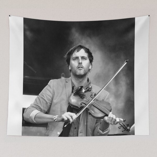 Artikelvorschau, Jon Boden tritt live mit Bellowhead auf entworfen und verkauft von AndyEvansPhotos.