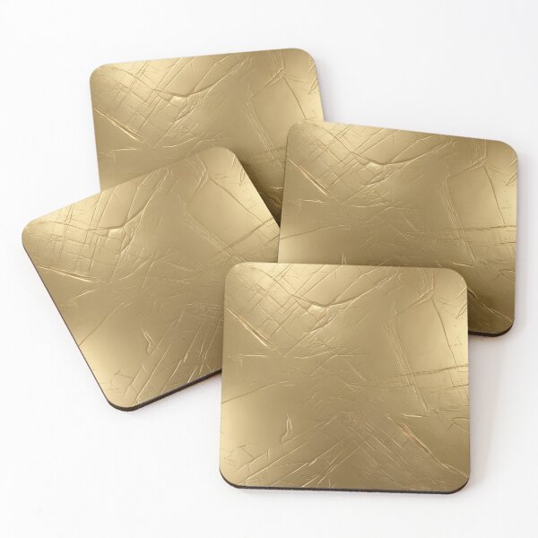 Item preview, Aged Gold Foil Texture With Abstract Shine designed and sold by SurfaceCraft Studio.