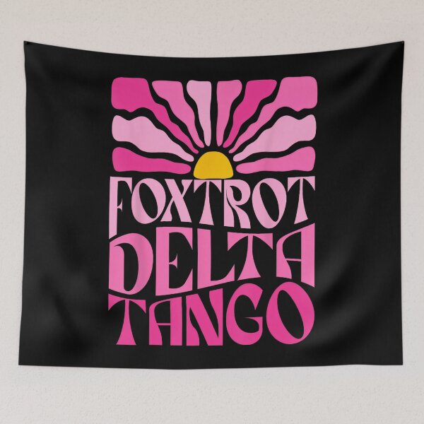 Item preview, Retro Foxtrots Deltas Tangos Boho designed and sold by Dreamy-Scenes.
