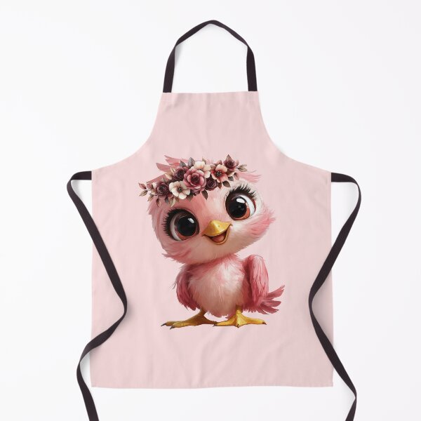 Item preview, Adorable Pink Bird with Flower Crown – Cute Boho Nursery Wall Art designed and sold by Art of Ngu.