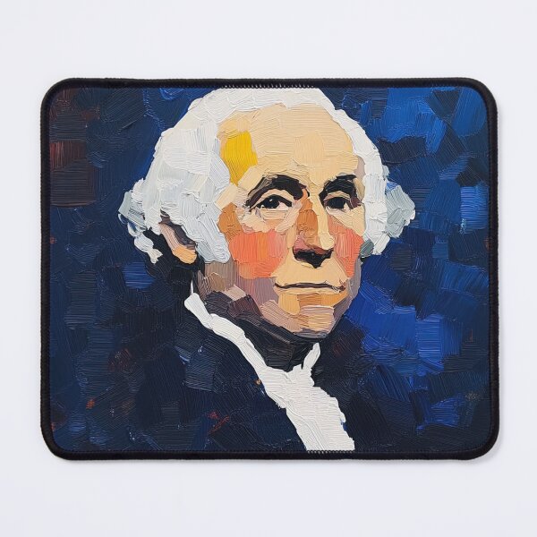 Item preview, George Washington | Post-impressionist painting style designed and sold by ComicsFactory.