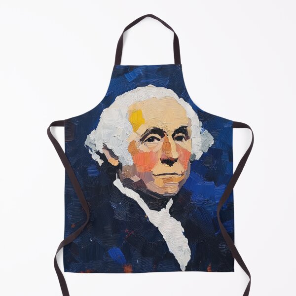 Item preview, George Washington | Post-impressionist painting style designed and sold by ComicsFactory.