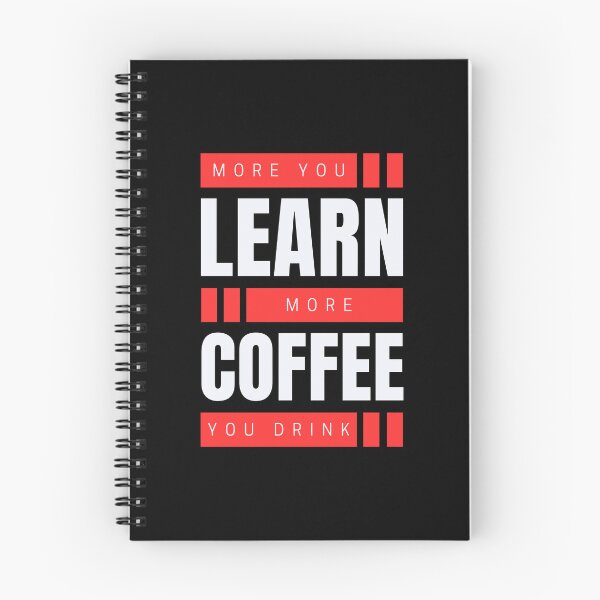 Item preview, More you learn more coffee you drink designed and sold by aipolohu.