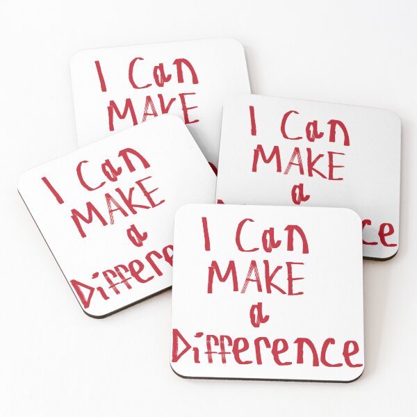 Item preview, I Can Make A Difference designed and sold by kinpirks.