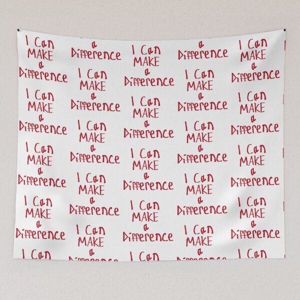Item preview, I Can Make A Difference designed and sold by kinpirks.
