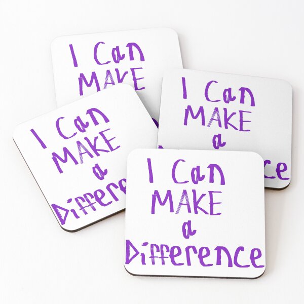 Item preview, I Can Make A Difference designed and sold by kinpirks.