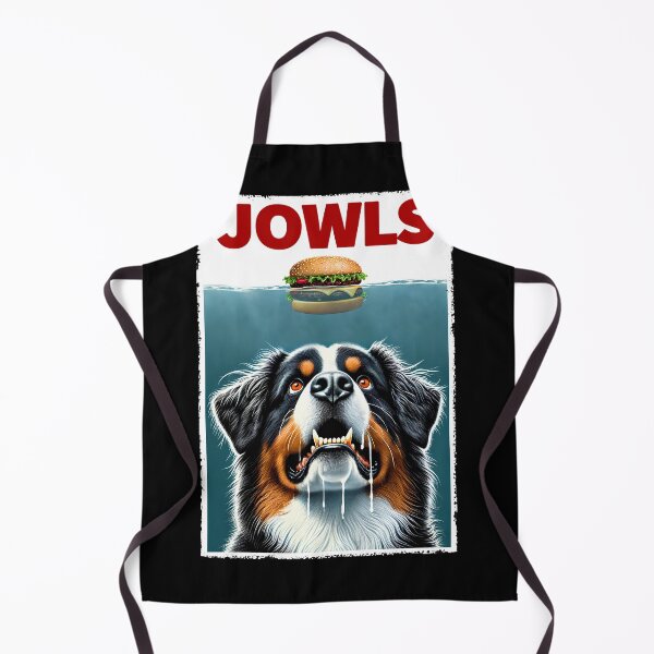 Item preview, Funny Bernese Mountain Dog and Hamburger Parody Jowls Dog Lover designed and sold by Kimberley King Art King Art.