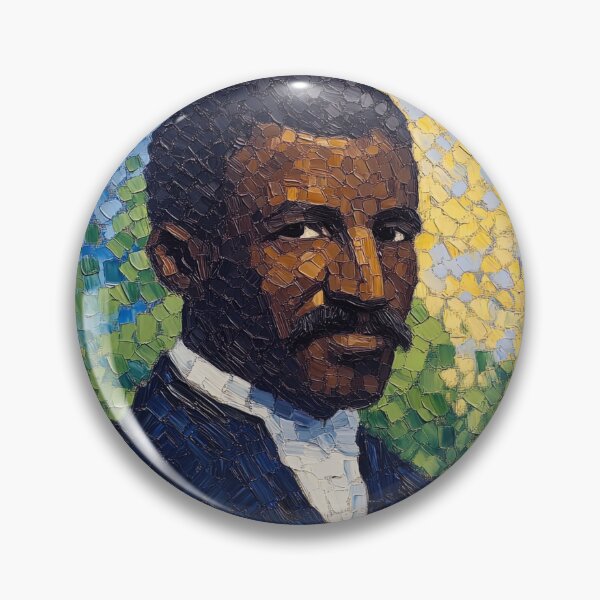 Item preview, George Washington Carver | Post-impressionist painting style designed and sold by ComicsFactory.