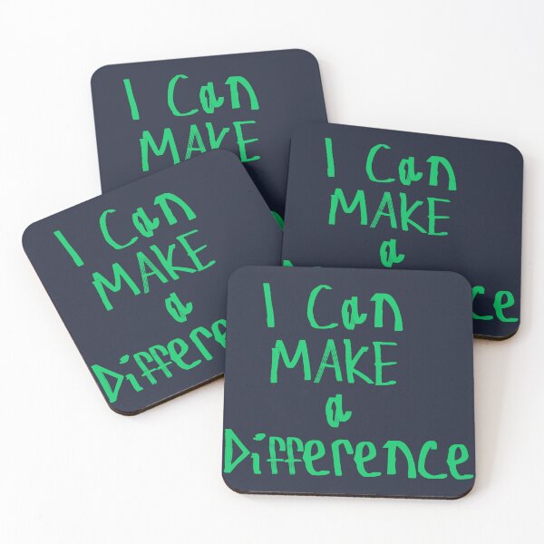 Item preview, I Can Make A Difference designed and sold by kinpirks.