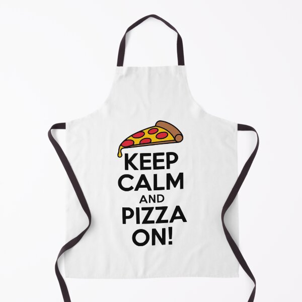 Item preview, Keep Calm And Pizza On! Cute Pizza Pun designed and sold by PMCreative.