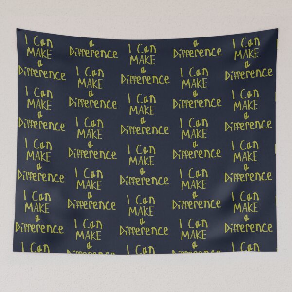 Item preview, I Can Make A Difference designed and sold by kinpirks.