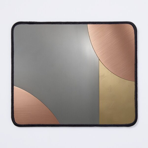 Item preview, Modern Metallic Geometry with Silver, Copper & Gold designed and sold by SurfaceCraft Studio.