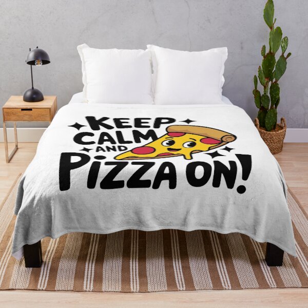 Item preview, Keep Calm And Pizza On! designed and sold by PMCreative.