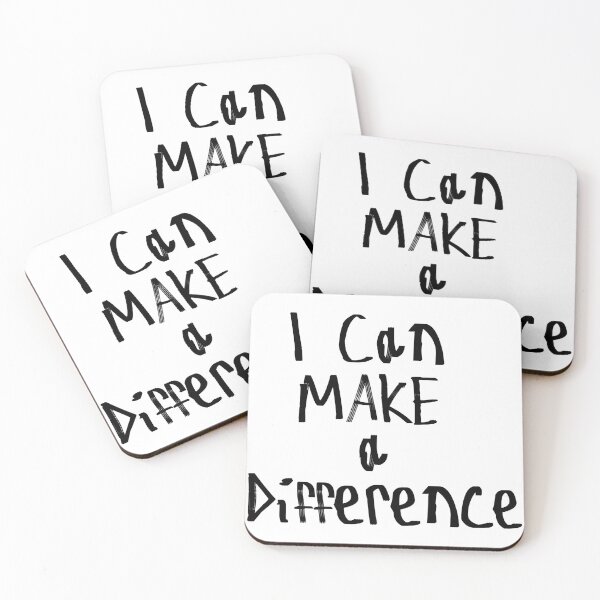 Item preview, I Can Make A Difference designed and sold by kinpirks.