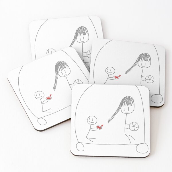 Item preview, My daughter will draw me and then she will go out. designed and sold by 貝拉-藝術商店.