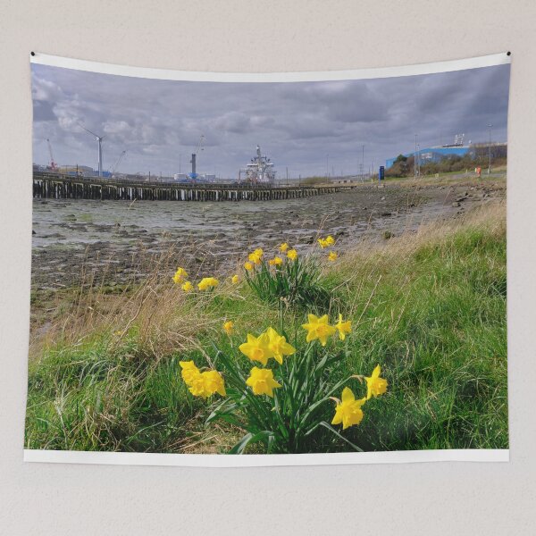 Item preview, Daffodils on the bank of the River Blyth designed and sold by Violaman.