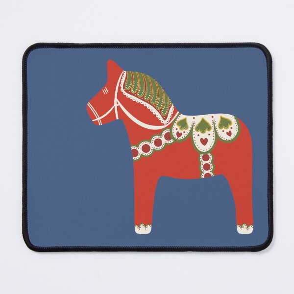 Item preview, Swedish Dala Horse: Red designed and sold by JennyPrintsUK.