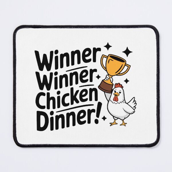 Item preview, Winner Winner Chicken Dinner! designed and sold by PMCreative.