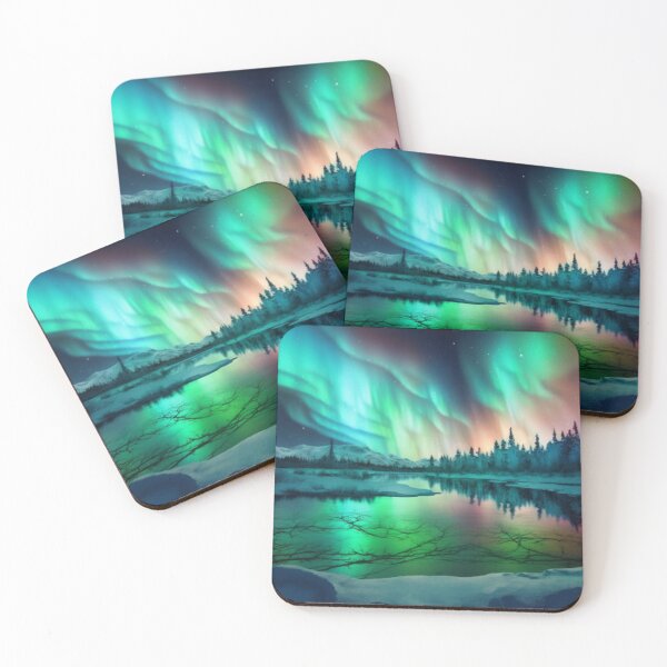 Item preview, Aurora Borealis, Northern Lights, Nature Art, Frameable Art, Wallpaper, Wall Decor, Gift, Home Decor, AI Art, Digital Art designed and sold by GSizzle1.