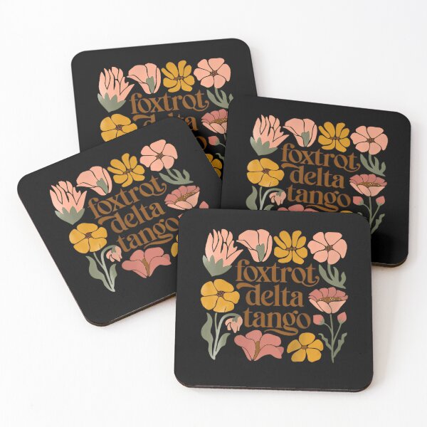 Item preview, Foxtrots Deltas Tangos Boho Floral designed and sold by Dreamy-Scenes.