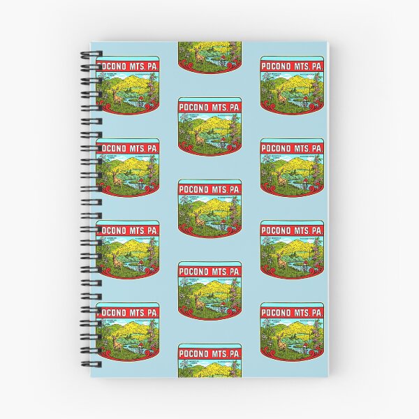 Item preview, Pocono Mountains Pennsylvania USA Vintage Decal designed and sold by MartinRivas.