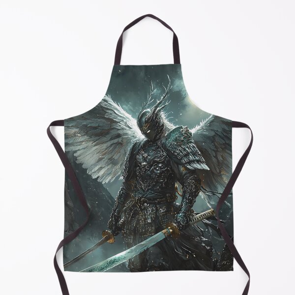 Item preview, Samurai Angel | Mythical Warrior with Wings | Epic Fantasy Art designed and sold by AP_1979.