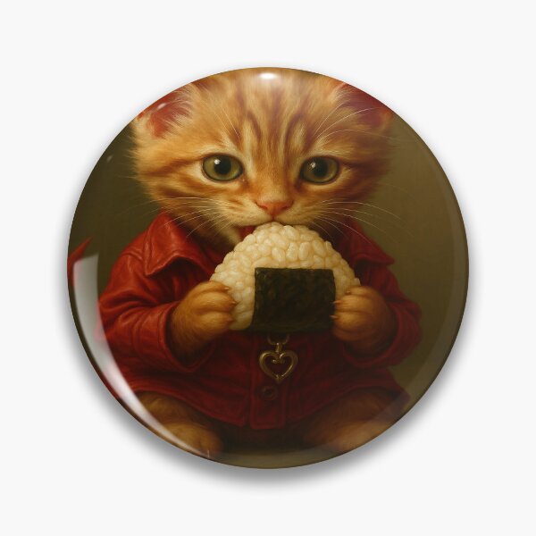 Item preview, Cat and rice ball designed and sold by PPONJAPAN.