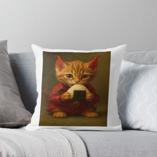Item preview, Cat and rice ball designed and sold by PPONJAPAN.