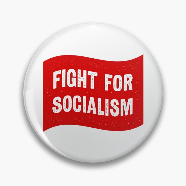 Item preview, Fight For Socialism Red Flag designed and sold by Eat the Rich.