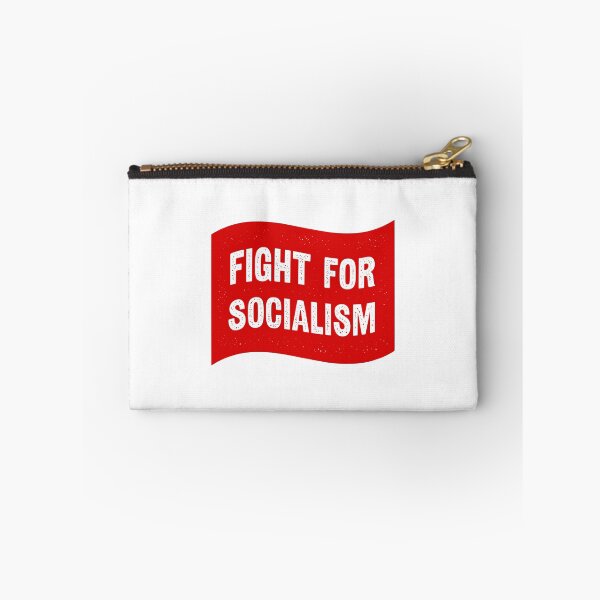 Item preview, Fight For Socialism Red Flag designed and sold by Eat the Rich.