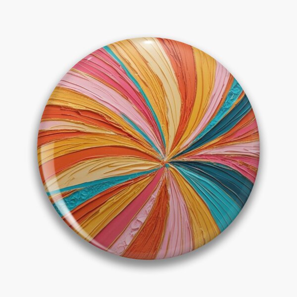 Item preview, Tropical Sunburst Energy — Vibrant Abstract Wall Art designed and sold by Harmonic_Layers.