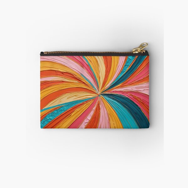 Item preview, Tropical Sunburst Energy — Vibrant Abstract Wall Art designed and sold by Harmonic_Layers.