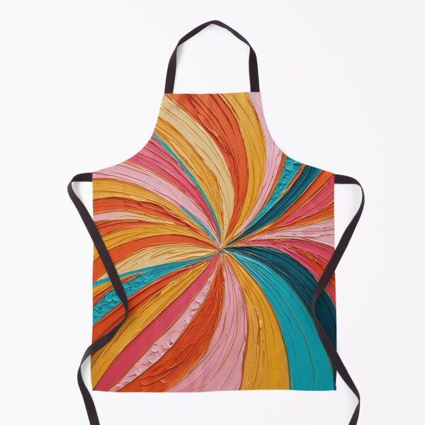 Item preview, Tropical Sunburst Energy — Vibrant Abstract Wall Art designed and sold by Harmonic_Layers.