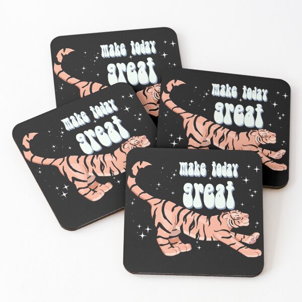 Item preview, Make today great tiger happy designed and sold by Jitidi.