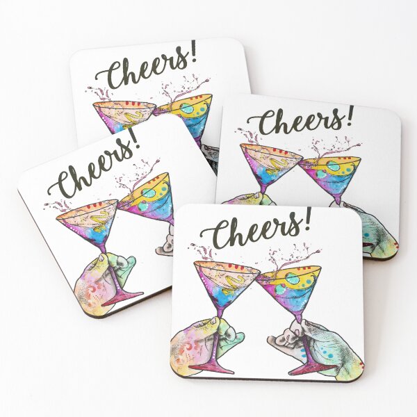 Item preview, Cheers - Martini Splash designed and sold by ALI-Merch.