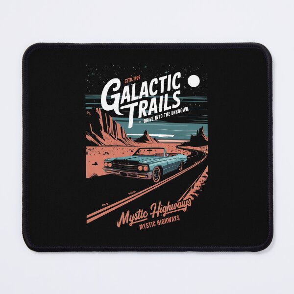 Item preview, Galactic Trails Classic Cars And Night Ride Vibe designed and sold by GesparHouse.