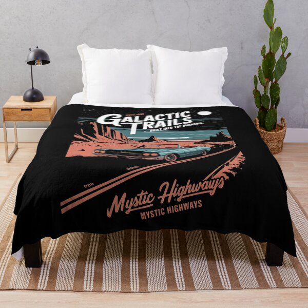Item preview, Galactic Trails Classic Cars And Night Ride Vibe designed and sold by GesparHouse.