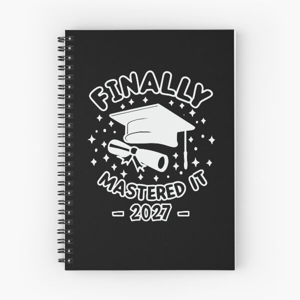 Item preview, Finally Mastered It 2027 - white designed and sold by EmeraldeaArt.