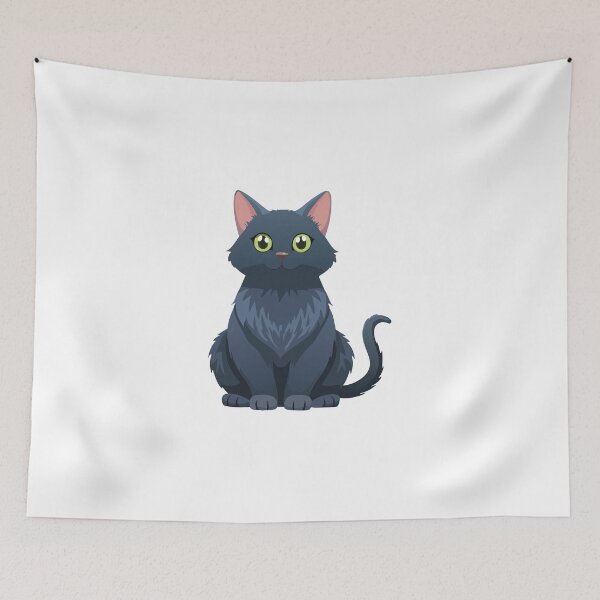 Item preview, Balck cat cute - witches bes friend designed and sold by Eva-Designs-.