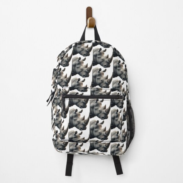 Item preview, RHINOCEROS HEAD (WHITE) designed and sold by Marlon Oseguera.