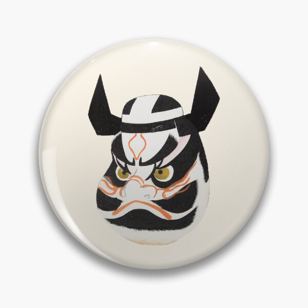 Item preview, Unai no Tomo - Kabuki Mask designed and sold by PaunchyRobot.